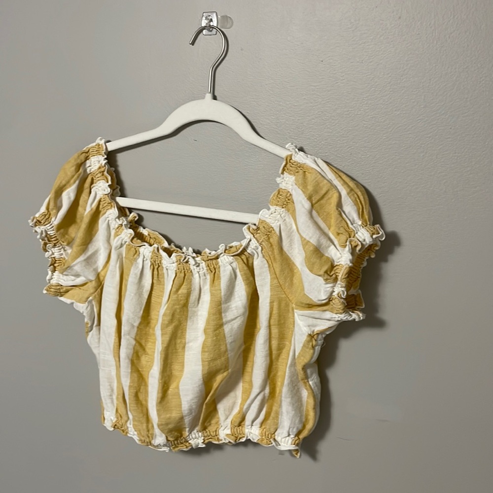 NWOT American Eagle Women’s Off-the-Shoulder Crop Top